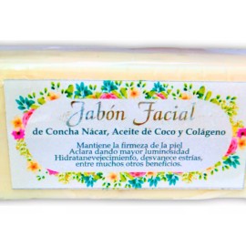 Crema Rosita de Obregon Jabón Natural Concha Nacar Coco Colágeno 100gr Crema Rosita