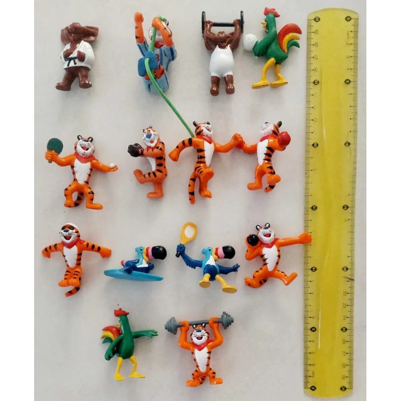 Lote 12 Figuras Colección Kelloggs Olimpiadas (1996) C9 (Usado)