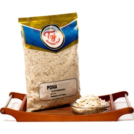 TAJ Poha Dagdi Flattened Rice, Powa Dagdi , Powa, 2-Pounds