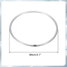 PATIKIL DIY Dream Catcher, Making Dream Catcher Supplies Handmade Dream Catcher Kit Feather Crystal Beads for Wall Hanging Ornament Decor Craft, Yellow, White