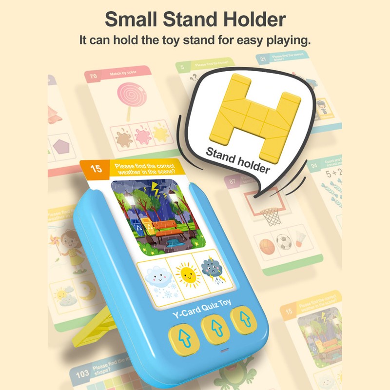 Baby Talking Flash Cards 55 Cards Automatic Reading Educational English