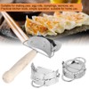 304 Stainless Steel Manual Dumpling Maker Set with Dumpling Wrapper