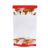 QQ Studio Kitchen Storage Bags with Clear Window, Food Safe