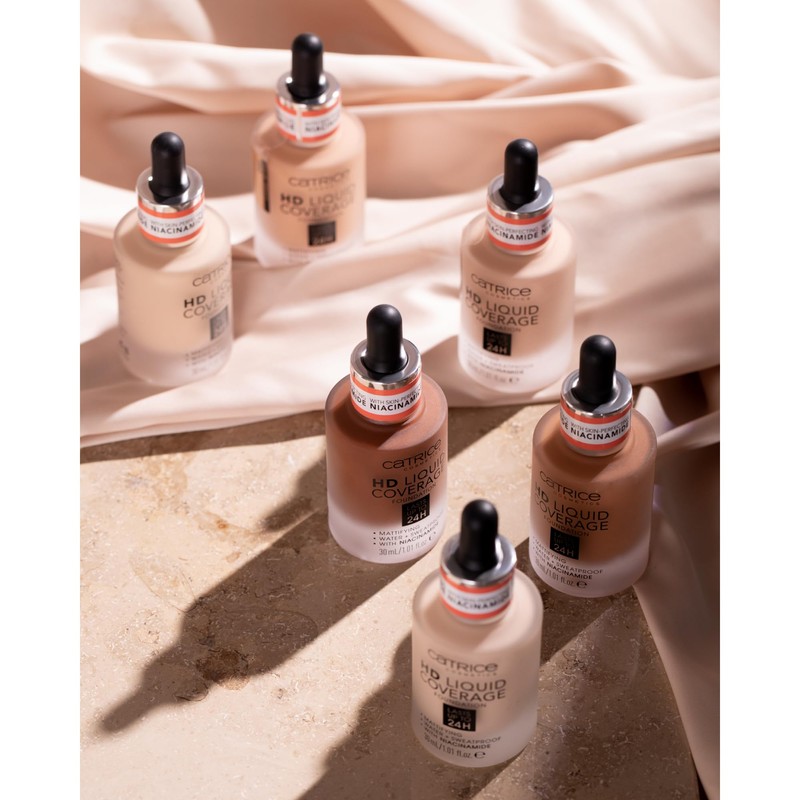 Catrice | HD Liquid Coverage Foundation | 24H Wear, Matte