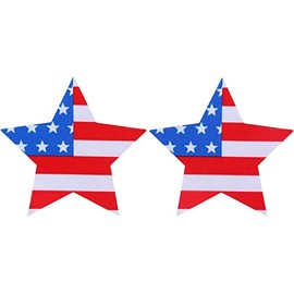 FoxYaye USA Nipple Pasties - American Flag Sexy Raunchy Covers, Explicit Unisex Nippleless, Self Adhesive Breast Cover Cross Soft Lightweight Breathable Fashion Secret Green