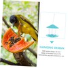BESPORTBLE Hanging Bird Feeder Bird Feeders for Wild Birds Parrot