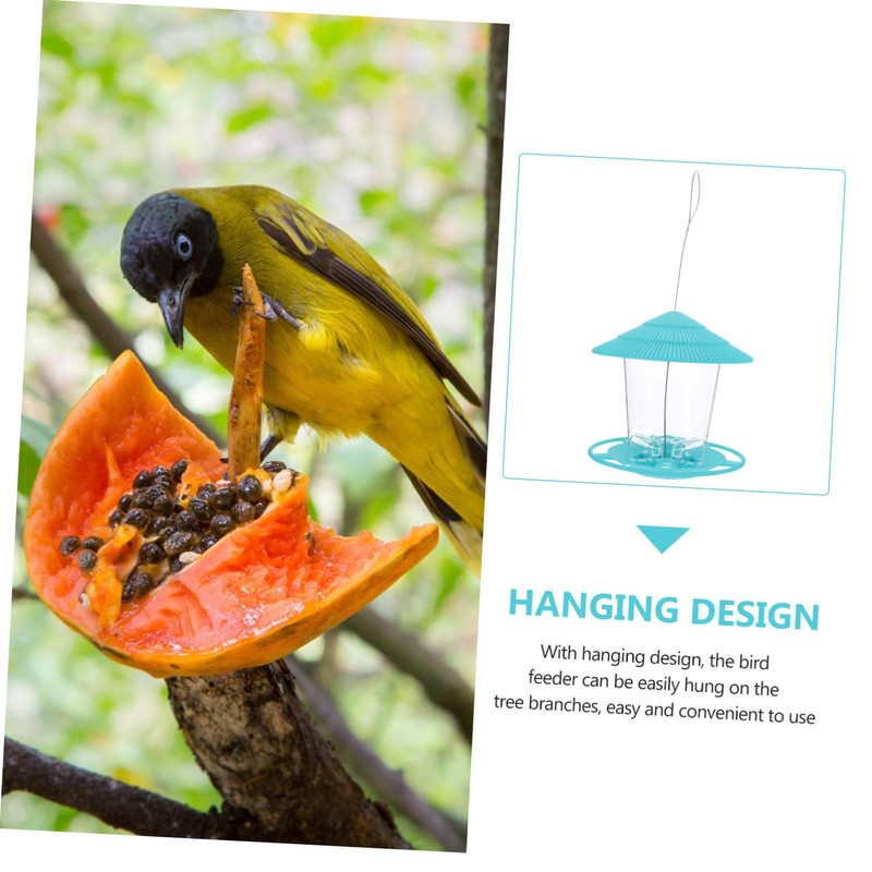 BESPORTBLE Hanging Bird Feeder Bird Feeders for Wild Birds Parrot