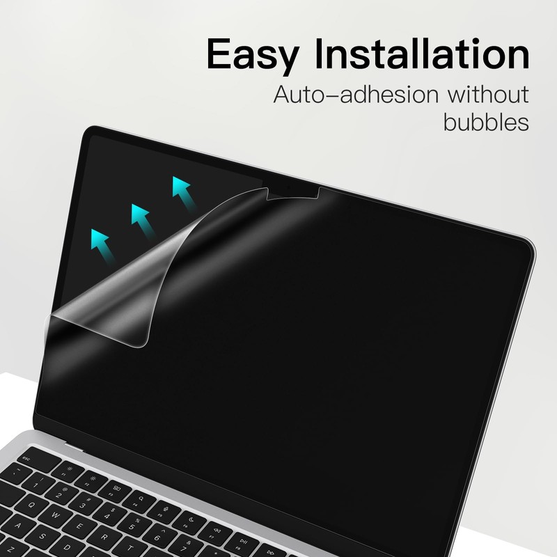 JETech Screen Protector for MacBook Air 15.3 Inch (2024/2023, M3/M2),