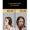 Nuroum HP40 Active Noise Cancelling Headphones Bluetooth, Hi-Fi Sound, Deep