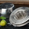 Stainless Steel Fruit Lemon Citrus Orange Juicer Manual Press Squeezer