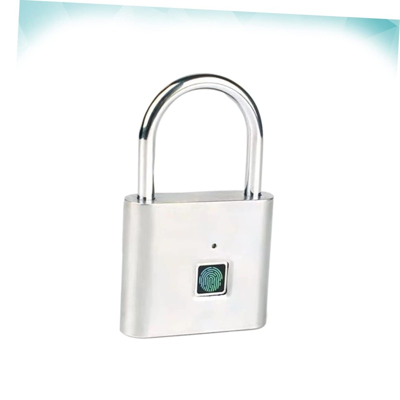 jojofuny Professional Fingerprint Padlock Keyless Smart Miniature Lock for House