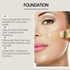 Colour Changing Foundation,Long Lasting Waterproof Moisturising Foundation,Tinted Moisturiser,Liquid Foundation Makeup,Full