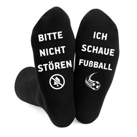 Football Gifts, Funny Small Football Cool Funny Christmas Easter Please Do Not Disturb I Look Football Gifts for Football Fans Football Coach Men Women Boys Socks Gift Ideas