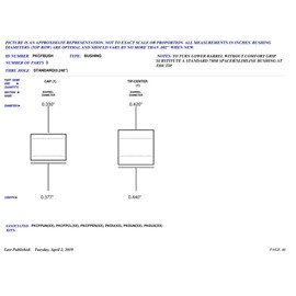 Penn State Industries PKCFBUSH 3pc Bushing Set for Comfort & Duchess Pen & Pencil Kits Woodturning Projects