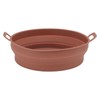 2PCS Fryer Silicone Liners Round 21cm Diameter with Handle Fryer