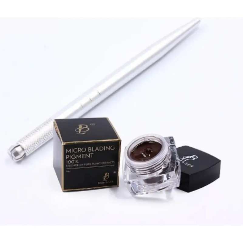 Pigmento Microblading Biomaser Tinta Para Ceja Shading Color Dark Brown