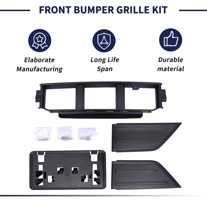 Magimaker Front Bumper Grille W/Front Bumper Guards Pads & License