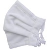 Soft Mask Diamond Dobby for Sensitive Skin, White, Regular Size,