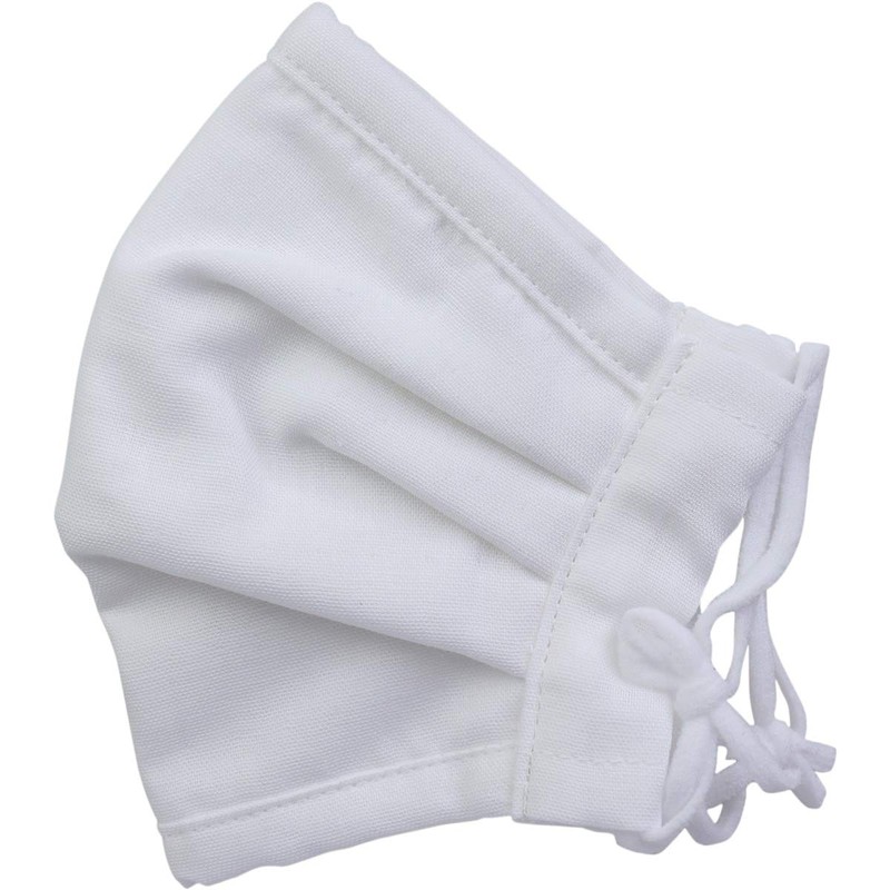 Soft Mask Diamond Dobby for Sensitive Skin, White, Regular Size,