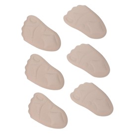KOMBIUDA 3pairs Metatarsal Pads Soft Non- Insoles for High Heels Comfortable Foot Cushions for Breathable and Half Sole Inserts for Everyday Wear