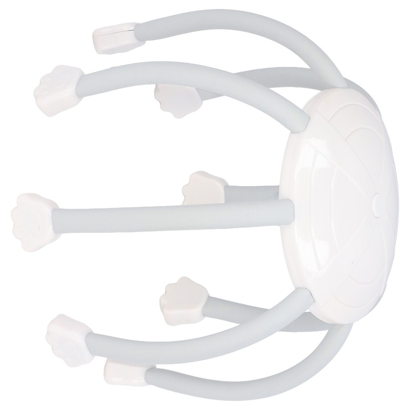 Electric Head Massager Rechargeable Ergonomic Stress Relief Relax Claw Scalp
