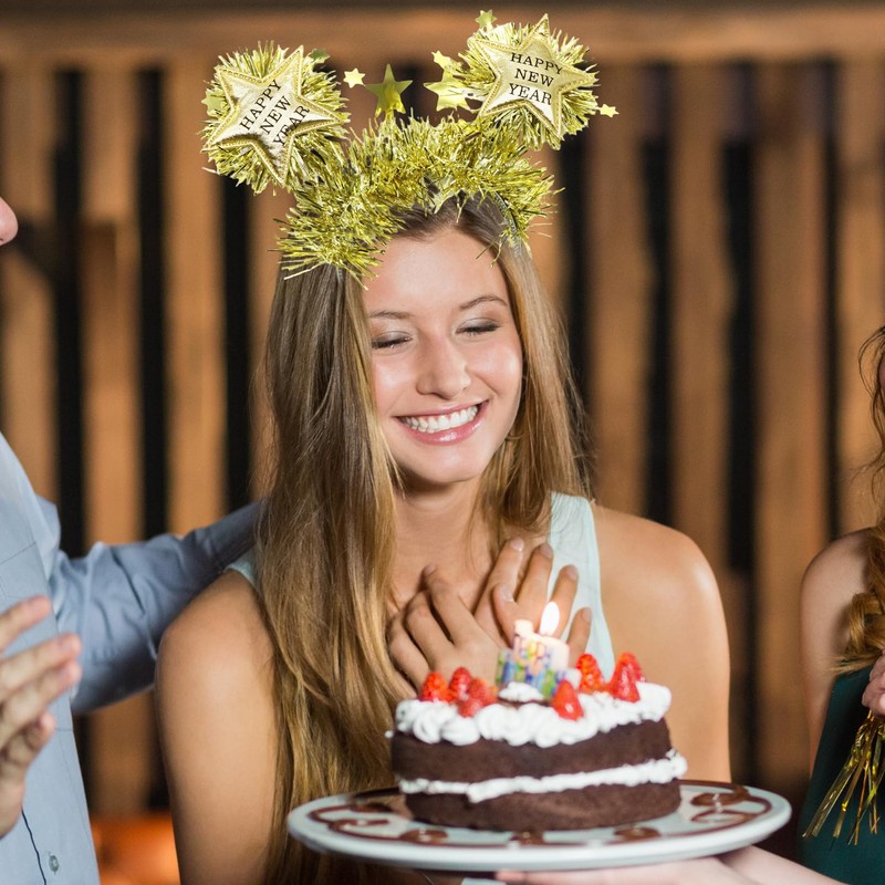 LILIKAI New Year's Eve Headband, New Year's Eve Decoration 2025