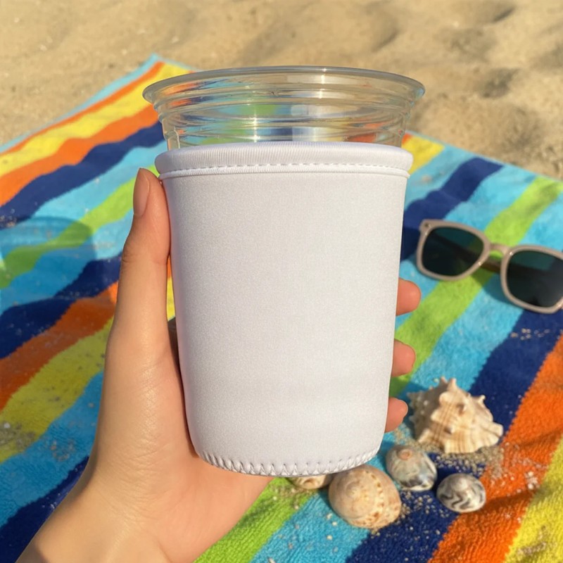 Diving Material Cup Cover Custom Portable Neoprene Ice Coffee Cup