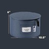Dinner Plates Storage Container - Hard Shell China Organizer with