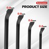 TOOLEAGUE Utility 4Pcs Pry Bar Set,8",12",18",24" Mechanic Hand Tools with
