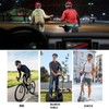 Bike Smart Cycle Helmet with Headlight Tail Light SOS Emergency