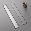 EBYTE Linear Shower Drain 24 Inch - SUS 304 Stainless
