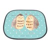 Mr. & Mrs. Panda Car Sun Shade Owls Love -