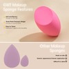 Gold Water Trading GWT Makeup Sponge Set, 6 Pcs Latex-Free