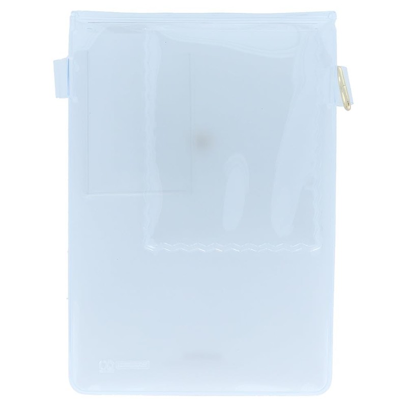 Sunstar Stationery Flat Nekko Pencil Case, Sugar White S1427458