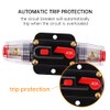 Car Fuse Holder, Manual Reset Switch Car DC12 V Power