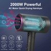 2000W Hair Dryer Large Wind Quickly Drying Hydrate Hair Household