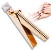 Kalevel Adjustable Acrylic Nail Clipper Stainless Steel Nail Tip Cutter