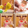 DERAYEE Christmas Window Decoration Static Christmas Stickers Christmas Stickers Pack