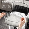 Antarctic Star Nugget Ice Makers Countertop, Pebble Ice Machine with