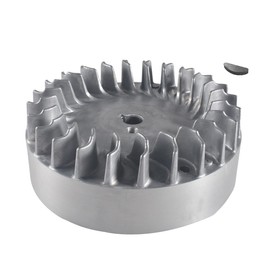 Aluminum Flywheel 10krpm With #8 key And Flywheel Nut For Honda gx200 For Clone 196cc BSP Tilly For Predator 160cc 196cc 212cc 224cc 69730 69736 Non Hemi