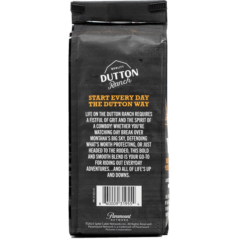 Yellowstone Ranch House Dark Roast Coffee,100% Arabica Ground Coffee, 12