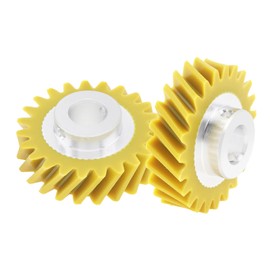 TQEONKL 2pcs Mixer Worm Gear Fit for Kitchenaid Mixer Repair Parts Blender Spare Gear