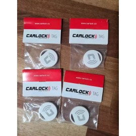 CARLOCK TAG ACCESSORY - Bluetooth Upgrade for Carlock Device. Lot Of 4
