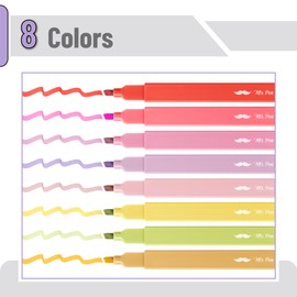 Mr. Pen- Aesthetic Highlighters, 8 Pack, Chisel Tip, Summer Morning, Cute Highlighters Assorted Colors