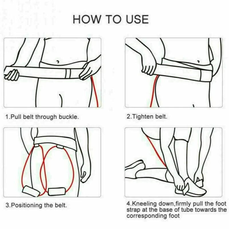 MaxLift Glute System - Color: Black, Size: 10 LB