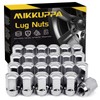 MIKKUPPA M14x1.5 Lug Nuts - One-Piece Chrome OEM Factory Style