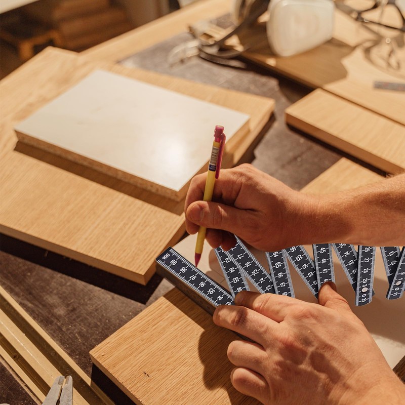 BDHYYM Pack of 5 Folding Ruler 1 m Plastic Folding