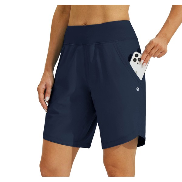 Willit Women's 9" Swim Board Shorts Quick Dry Beach Swimming
