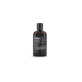 noryn Shampoo para Hombres 250 ml Fórmula Natural, Prevención de Caída y Canas. Menta y lima.