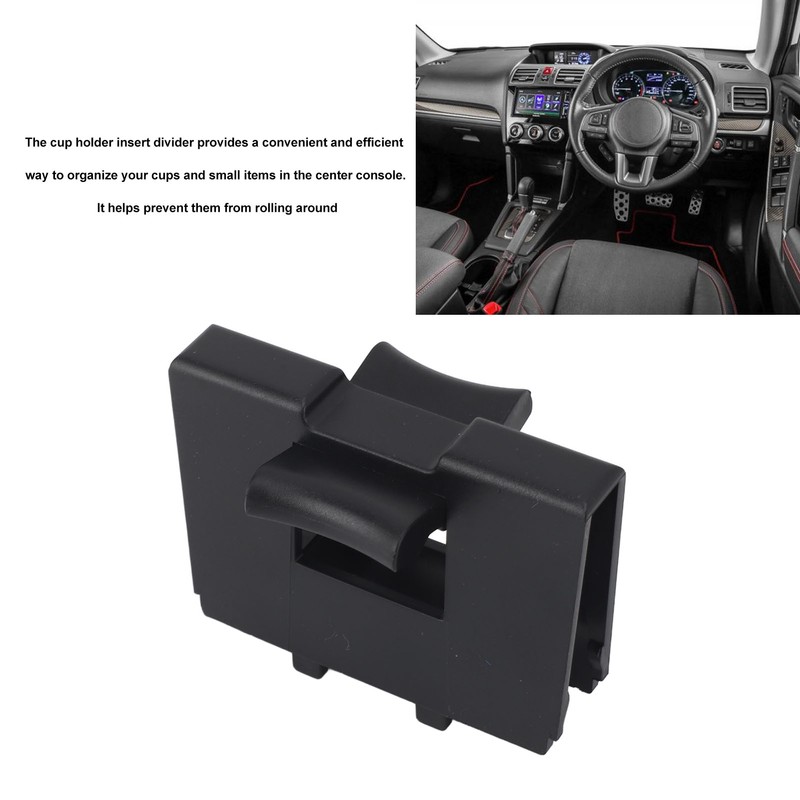 Center Console Cup Holder Insert Divider 92118AJ001 Replacement for Subaru